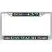 USS Walrus SS-437 License Plate Frame