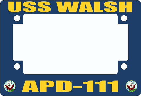 USS Walsh APD-111 Motorcycle Frame