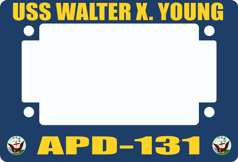 USS Walter X. Young APD-131 Motorcycle Frame