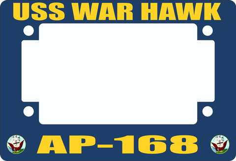 USS War Hawk AP-168 Motorcycle Frame