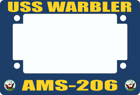 USS Warbler AMS-206 Motorcycle Frame