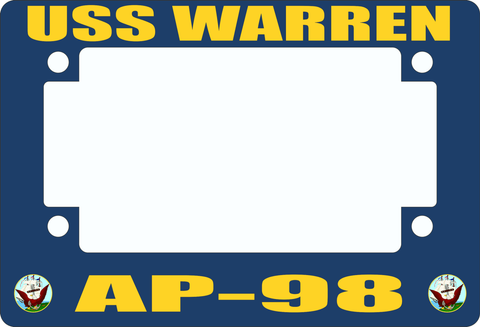 USS Warren AP-98 Motorcycle Frame