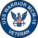 USS Warrior MCM-10 Veteran Decal Sticker