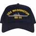USS Washington BB-56 Ship Custom Embroidered Cap