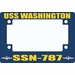 USS Washington SSN-787 Motorcycle Frame