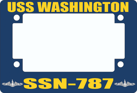 USS Washington SSN-787 Motorcycle Frame