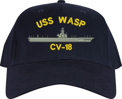 USS Wasp CV-18 Imported Cap