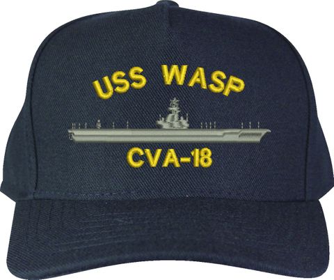 USS Wasp CVA-18 U.S. Made Cap