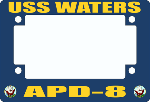 USS Waters APD-8 Motorcycle Frame
