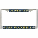 USS Waxbill AMc-15 License Plate Frame