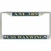 USS Waxwing AM-389 License Plate Frame