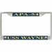 USS Wayne APA-54 License Plate Frame