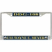 USS Wayne E. Meyer DDG-108 License Plate Frame