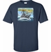 USS Wayne E. Meyer DDG-108 Printed Art T-Shirt