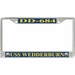 USS Wedderburn DD-684 License Plate Frame