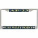USS West Point AP-23 License Plate Frame