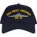 USS West Virginia BB-48 Custom Embroidered Cap