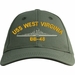 USS West Virginia BB-48 Custom Embroidered Cap