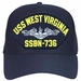 USS West Virginia SSBN-736 ( Silver Dolphins ) Submarine Enlisted Cap