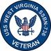 USS West Virginia SSBN-736 Veteran Decal Sticker