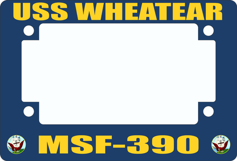 USS Wheatear MSF-390 Motorcycle Frame