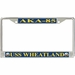 USS Wheatland AKA-85 License Plate Frame
