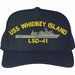 USS Whidbey Island LSD-41 Custom Embroidered Cap