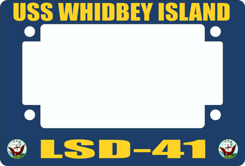 USS Whidbey Island LSD-41 Motorcycle Frame