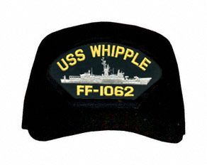 USS WHIPPLE FF-1062 MILITARY CAP