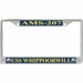 USS Whippoorwill AMS-207 License Plate Frame