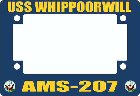 USS Whippoorwill AMS-207 Motorcycle Frame