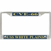 USS White Plains CVE-66 License Plate Frame