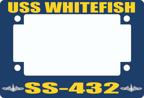 USS Whitefish SS-432 Motorcycle Frame