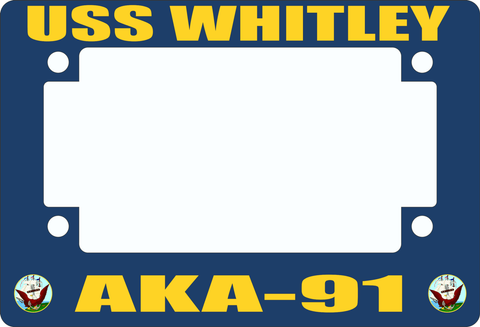 USS Whitley AKA-91 Motorcycle Frame