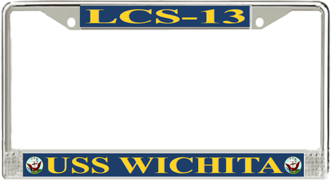 USS Wichita LCS-13 License Plate Frame