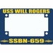 USS Will Rogers SSBN-659 Motorcycle Frame