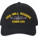 USS Will Rogers SSBN-659 with Dolphins Unstructured Dad Cap