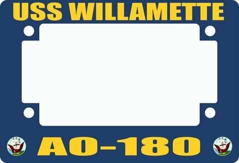 USS Willamette AO-180 Motorcycle Frame