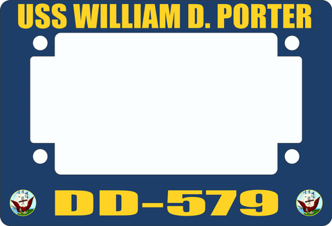 USS William D. Porter DD-579 Motorcycle Frame