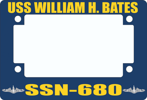 USS William H. Bates SSN-680 Motorcycle Frame