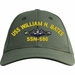USS William H. Bates SSN-680 with Blue Water Dolphins Custom Embroidered Cap