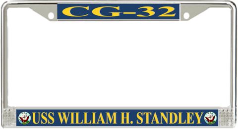 USS William H. Standley CG-32 License Plate Frame