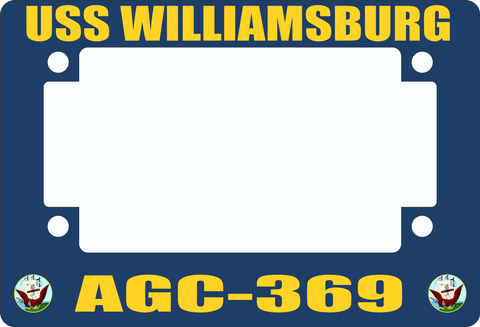 USS Williamsburg AGC-369 Motorcycle Frame
