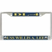 USS Willis A. Lee DL-4 License Plate Frame
