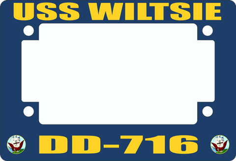 USS Wiltsie DD-716 Motorcycle Frame