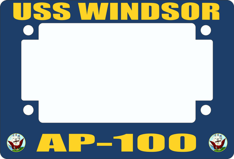 USS Windsor AP-100 Motorcycle Frame