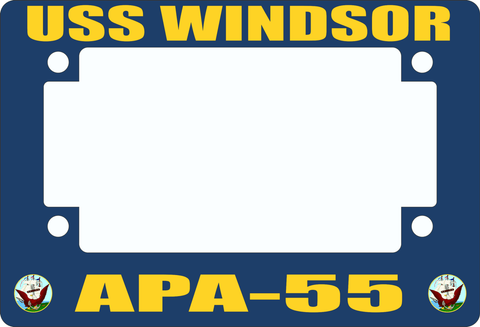 USS Windsor APA-55 Motorcycle Frame