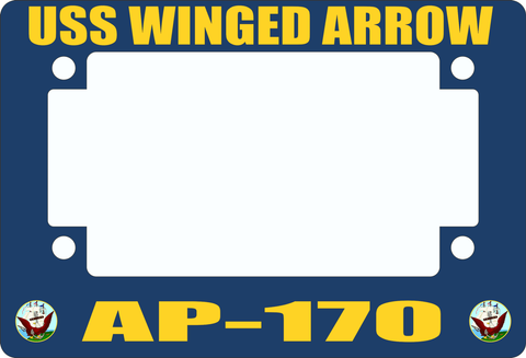 USS Winged Arrow AP-170 Motorcycle Frame