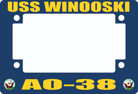 USS Winooski AO-38 Motorcycle Frame