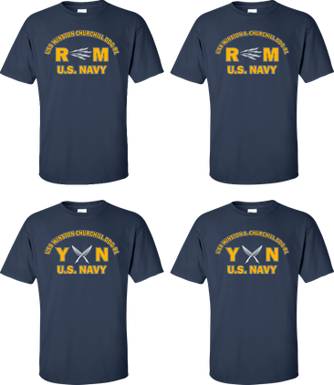 USS WINSTON CHURCHILL DDG-81 Rates Apparel